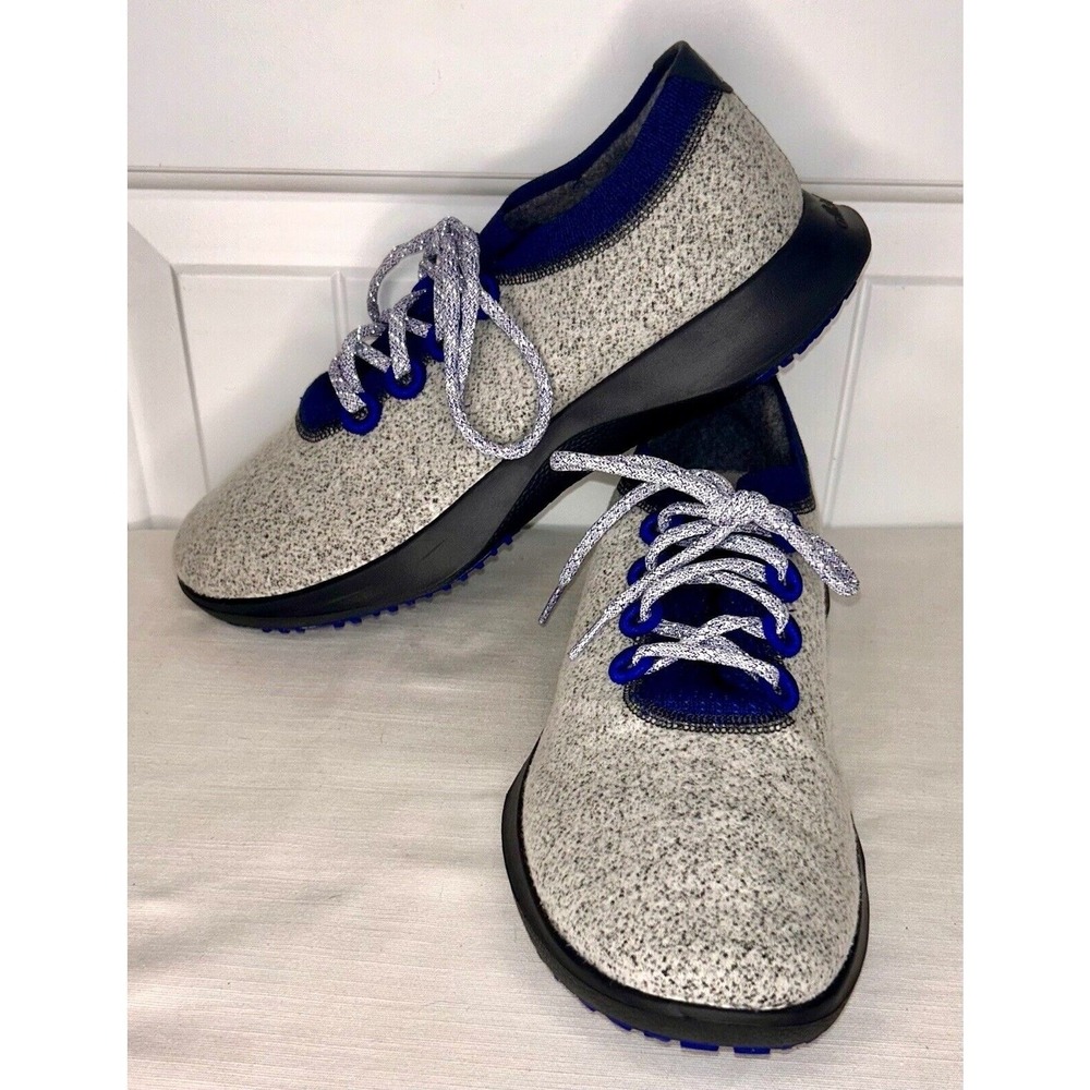 Allbirds Wool women's Mizzle Runner Shoes Grey Blue size‎ 12